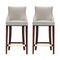 Manhattan Comfort Shubert Barstool in Light Grey - Set of 2 2-BS019-LG - alternate 8